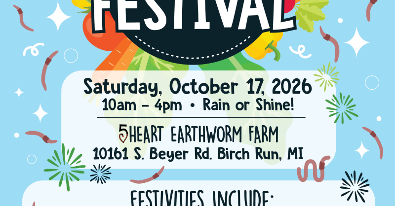 Earthworm Festival at 5Heart Earthworm Farm